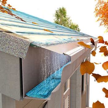 The product comes with a transferable lifetime warranty. . Gutter guards costco